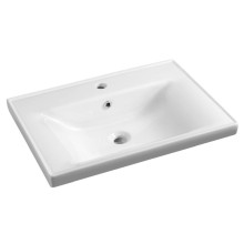 Aqualine SAVA 70 umywalka meblowa 70x46cm biała 2070