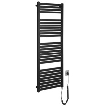 Aqualine TONDI-E grzejnik elektryczny 450x1330 mm 500 W czarny mat DE476T