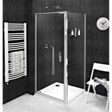 Gelco SIGMA SIMPLY kabina prysznicowa 900x700mm drzwi obrotowe L/P szkło czyste GS1296GS3170