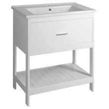 Aqualine ETIDE szafka umywalkowa 71.5x85x44 cm biały mat ET725