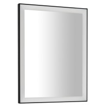 Sapho GANO lustro z oświetleniem LED 60x80cm czarny LG260