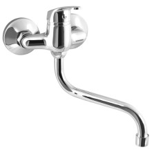 Aqualine AQUALINE 35 bateria ścienna 100mm rozstaw uchwyt-S chrom 52232