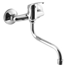 Aqualine AQUALINE 35 bateria ścienna uchwyt-S chrom 52146