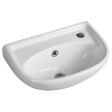 Aqualine Umywalka ceramiczna 40x25cm biała 4000