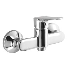 Aqualine LOTTA bateria umywalkowa ścienna 3/4" bez wylewkichrom LT641