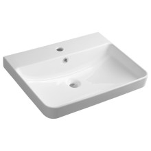 Bruckner NERON umywalka ceramiczna 60x48cm biały 201.128.0