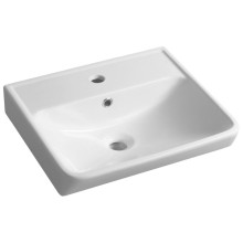 Bruckner NEON umywalka ceramiczna 50x41.5cm biała 201.131.0