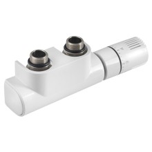 Aqualine TOP 50 zestaw przyłączeniowy zespolony z termostatem prawy biały CP9720S