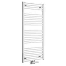 Aqualine DIRECT grzejnik łazienkowy 600x1320 mm podączenie środkowe biały ELM36T