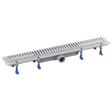 Bruckner Odpływ liniowy z rusztem ze stali nierdzewnej L-810 DN50 700.158.2