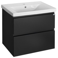 Aqualine ALTAIR szafka umywalkowa 67x60x45cm czarny mat AI670