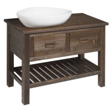 Sapho BRAND szafka pod umywalkę 100x73x50cm świerk bejcowany BA101S