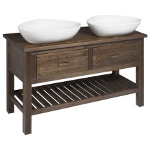 Sapho BRAND szafka pod umywalkę 130x73x50cm świerk bejcowany BA131S