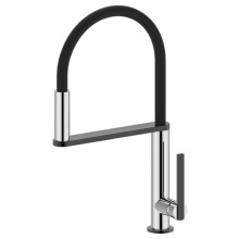Sapho NIMOA bateria kuchenna z prysznicem chrom/gun metal MA640GM