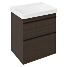 Sapho SITIA szafka umywalkowa 564x70x442cm 2 szuflady sosna rustykalna SI060-1616