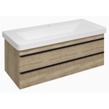 Sapho SITIA szafka umywalkowa 1014x50x442cm 2 szuflady dąb Alabama SI105-2222