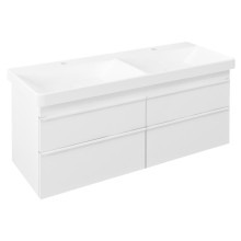 Sapho SITIA szafka umywalkowa 116x50x442cm 4 szuflady biały mat SI120-3131