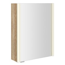Sapho ALIX szafka z lustrem oświetlenie LED 56x70x17.5cm lewa/prawa dąb Alabama AX156-0022