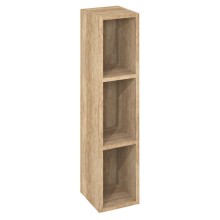Sapho ESPACE szafka otwarta z półkami 20x94x22cm dąb Alabama ESC130-2222