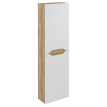 Sapho WAVE szafka wysoka 40x140x20cm biała/dąb Alabama WA250-3022