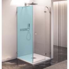 Polysan FORTIS EDGE drzwi prysznicowe bez profilu 900mm szkło czyste prawe FL1290R