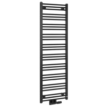 Bruckner ALBRECHT grzejnik 500x1570 mm podłączenie środkowe czarny mat 600.115.6