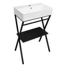 Sapho FERRO konsola z umywalką 600x880x420mm SKA560-1-01
