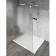 Gelco VARIOWHITE jednoczęściowa kabina przysznicowa Walk-In szkło matowe 1000 mm GX1410GX2215