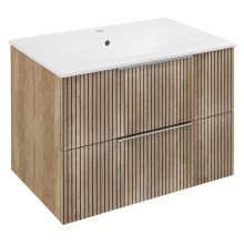 Sapho CIRASA szafka pod umywalkę 698x52x46cm dąb Alabama strip CR701-2322