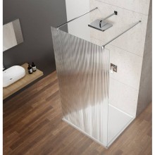 Gelco VARIO CHROME jednoczęściowa kabina przysznicowa Walk-In szkło nordic 900 mm GX1590-01