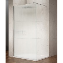 Gelco VARIO CHROME jednoczęściowa kabina prysznicowa Walk-In montaż przy ścianie szkło nordic 1000 mm GX1510-05