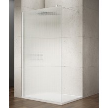 Gelco VARIO WHITE jednoczęściowa kabina prysznicowa Walk-In montaż przy ścianie szkło nordic 1100 mm GX1511-07