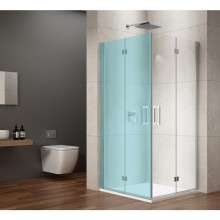 Gelco LORO drzwi do wnęki składane wejście z rogu 700 mm szkło czyste GN4770