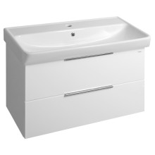 Bruckner NEON szafka z umywalką ceramiczną 80x41.5 cm biały 501.115.0