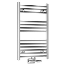 Aqualine ALYA grzejnik łazienkowy 500x803mm podłaczenie środkowe chrom LLS301