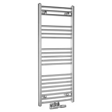 Aqualine ALYA grzejnik łazienkowy 500x1188mm podłączenie środkowe chrom LLS302