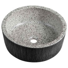Sapho PRIORI umywalka ceramiczna nablatowa ? 41 cm granit PI035