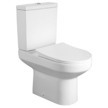 Aqualine VERMET kompakt WC odpływ pionowy/poziomy biały VR038
