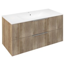 Sapho CIRASA szafka umywalkowa 998x52x46cm dąb Alabama strip CR100-2322