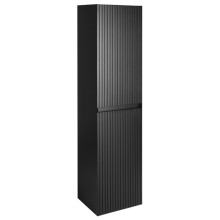 Sapho FILENA szafka wysoka 35x140x30cm czarny mat strip FID3540BS