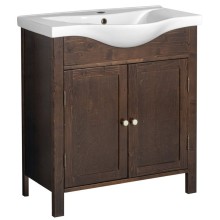 Sapho AMBRA szafka pod umywalkę 85.5x82x34.5cm świerk bejcowany AB8040
