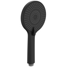 Sapho Słuchawka prysznicowa z masażem 3 tryby ? 120 mm ABS/czarny mat SK879B