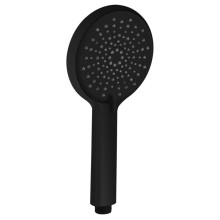 Sapho Słuchawka prysznicowa z masażem 4 funkcje średnica 120mm ABS/czarny mat 1204-51B