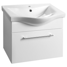 Aqualine AKIRA szafka umywalkowa 511x42x34cm biały AK255