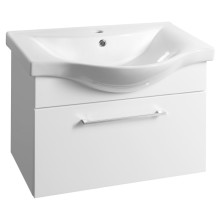 Aqualine AKIRA szafka umywalkowa 60.6x42x34cm biały AK265