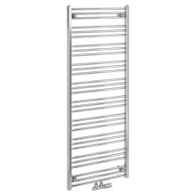 Bruckner ALBRECHT grzejnik 600x1570mm podłączenie środkowe chrom 600.118.1