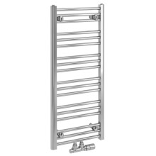 Bruckner ALBRECHT grzejnik 400x930mm podłączenie środkowe chrom 600.111.1