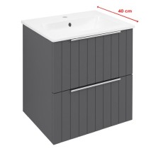 Sapho CIRASA szafka pod umywalkę 48x54x39cm carina strip CR492-4141S