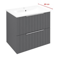 Sapho CIRASA szafka pod umywalkę 58x54x39cm carina strip CR592-4141S
