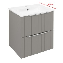 Sapho CIRASA szafka pod umywalkę 48x54x39cm agila strip CR492-4343S